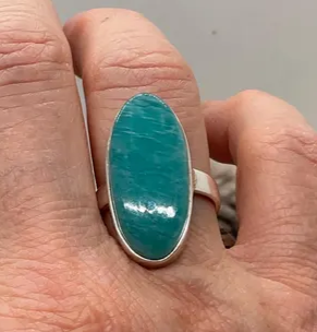 Amazonite Ring
