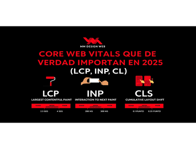 Core Web Vitals que de verdad importan en 2025: rendimiento & conversión
