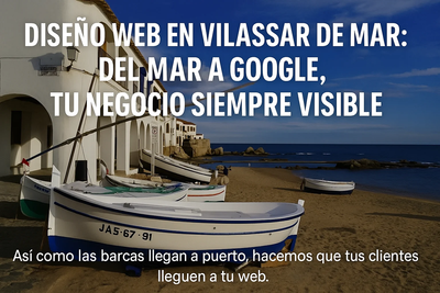 Diseño web en Vilassar de Mar: Cómo destacar en Google y atraer clientes locales