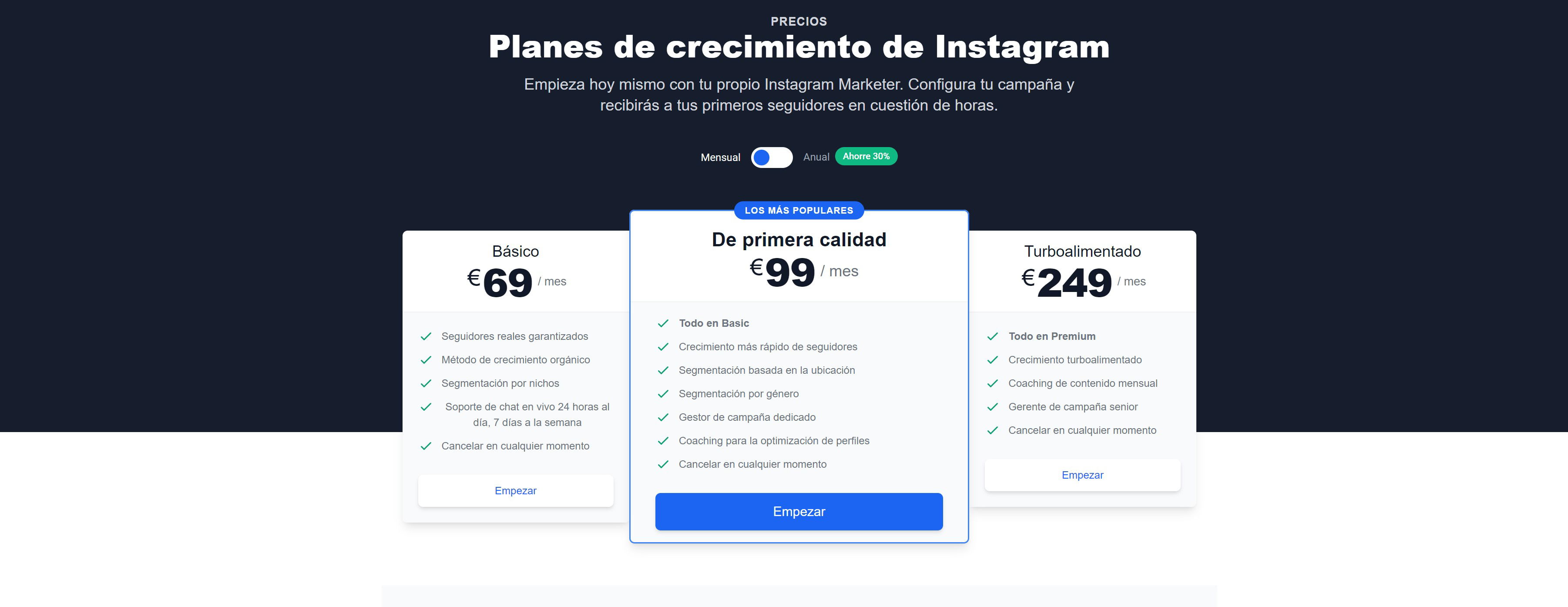 SocialBoost precios