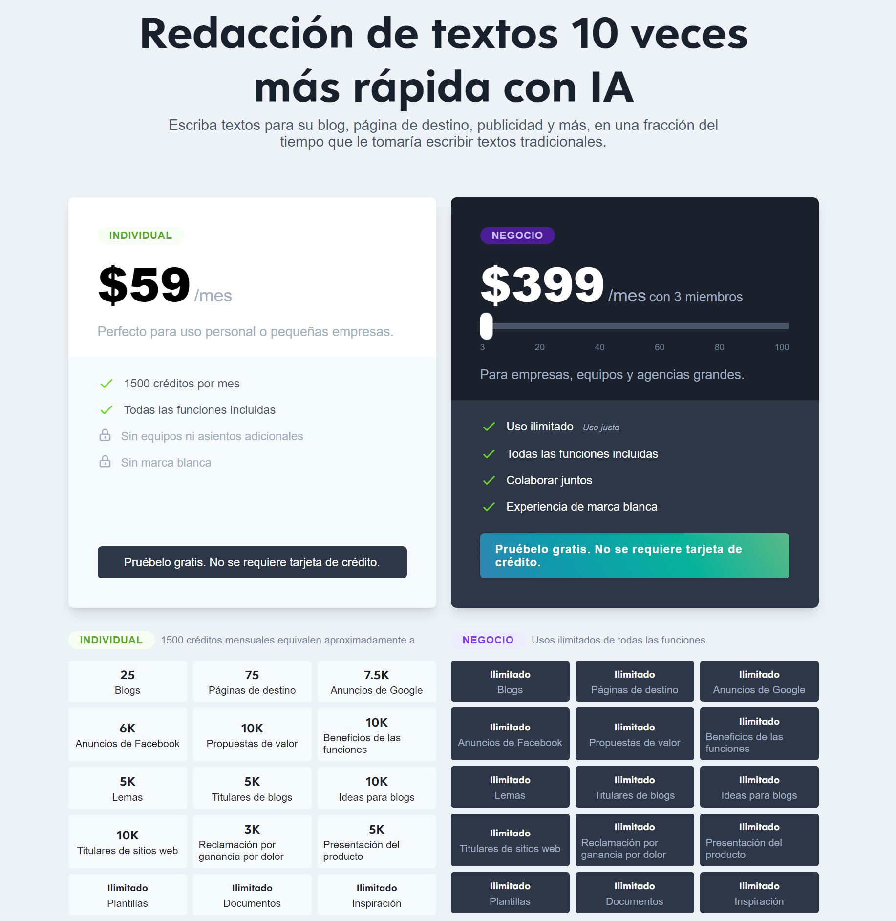 headlime PRECIOS