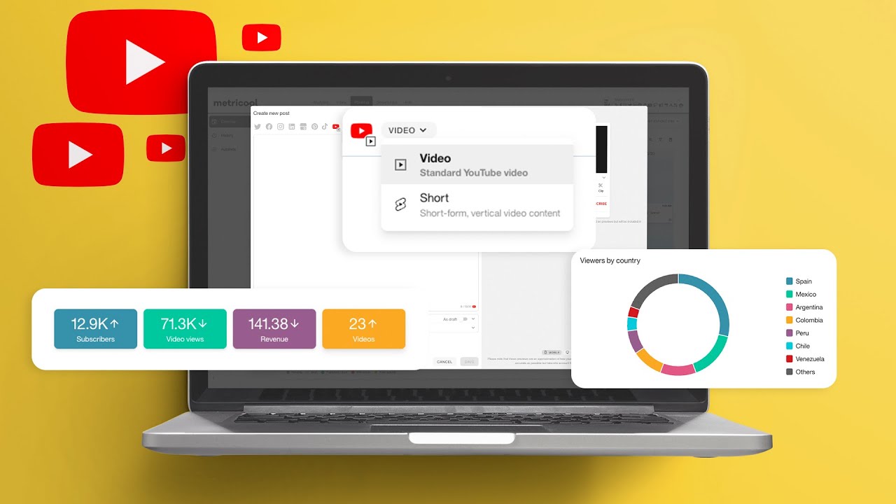 Cómo utilizar Metricool para optimizar tu canal de YouTube