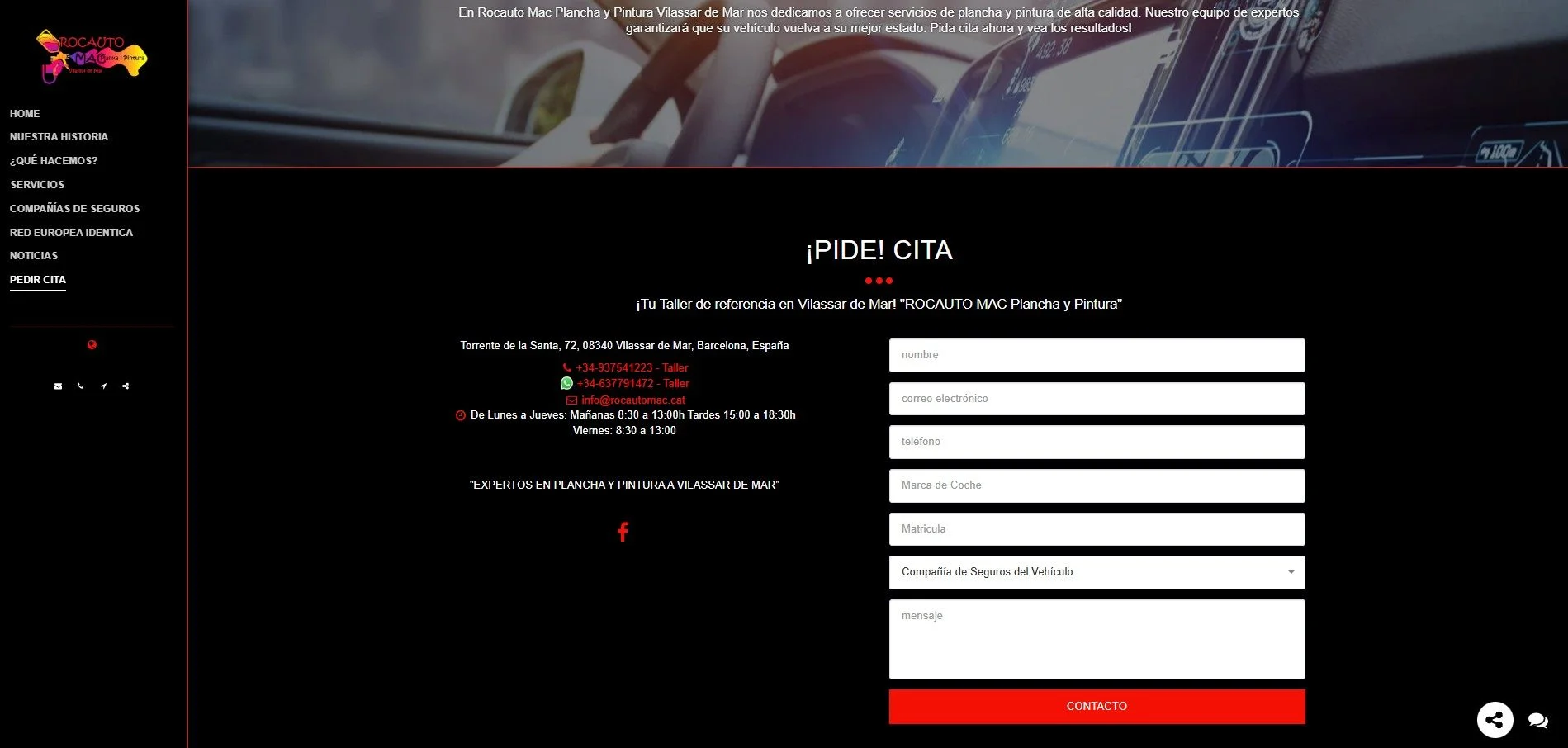 Pedir cita (bloque de conversión)