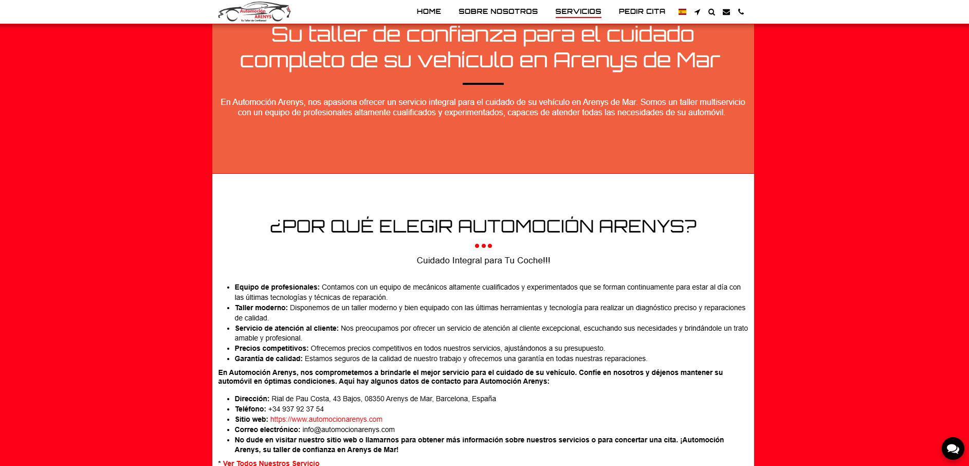 Bloque 2 - ¿Por qué elegir Automoción Arenys?