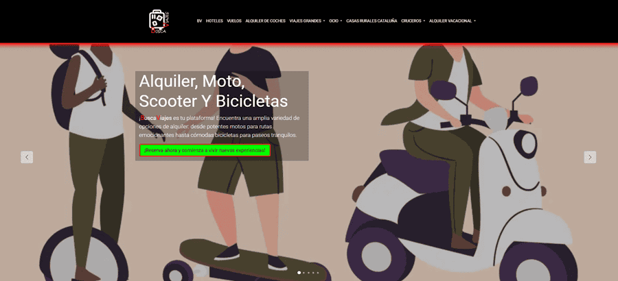 “Un carrusel de servicios que transforma cada viaje en una experiencia completa.”