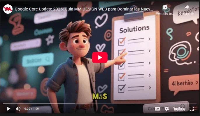 Google Core Update 2025: La guía definitiva de MM DESIGN WEB para no solo sobrevivir, sino dominar las nuevas SERPs