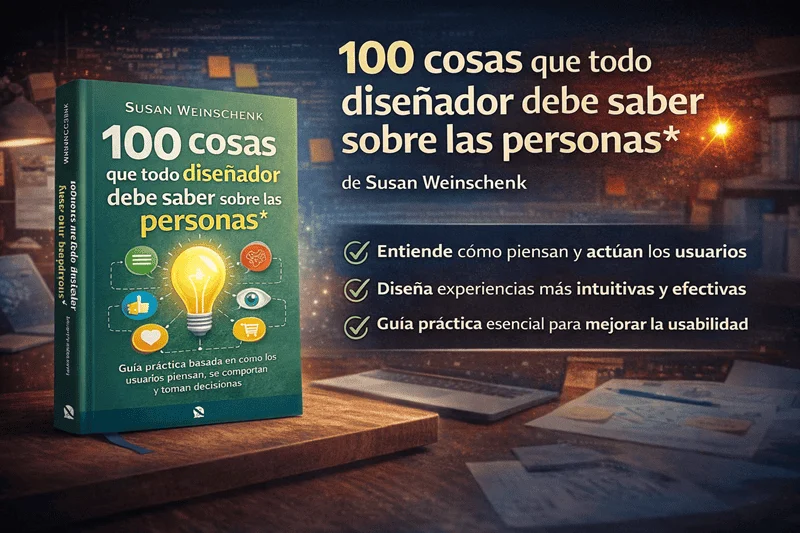 100 cosas que todo diseñador debe saber sobre las personas* de Susan Weinschenk