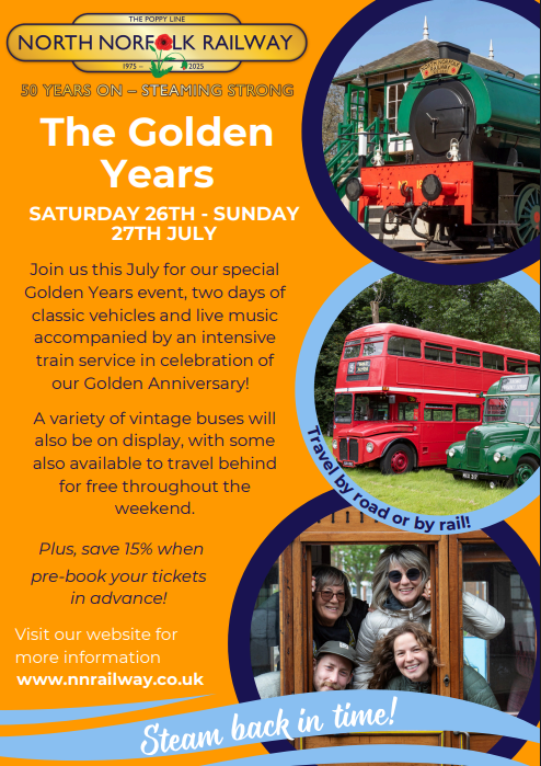 North Norfolk Railway 50 Years On
