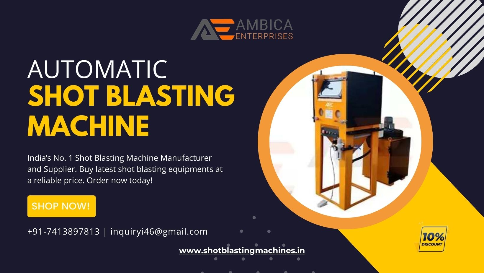 The Future of Shot Blasting in Industrial Applications | Ambica Enterprises