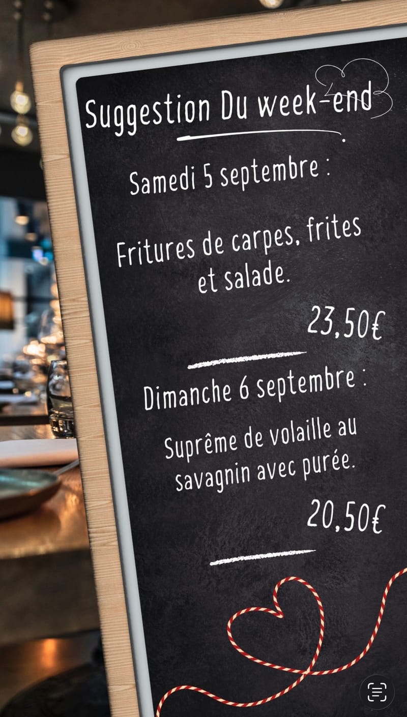 Suggestions du week-end