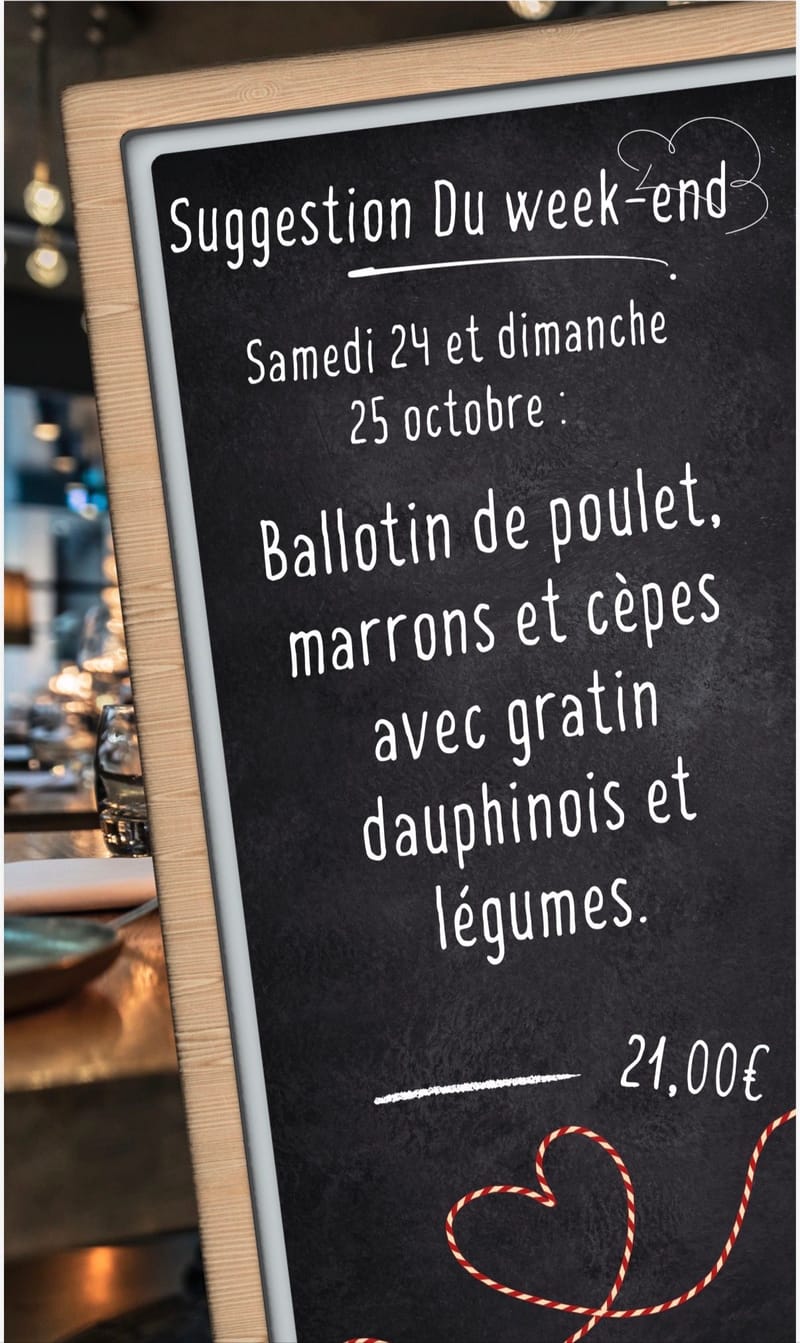 Suggestions du week-end