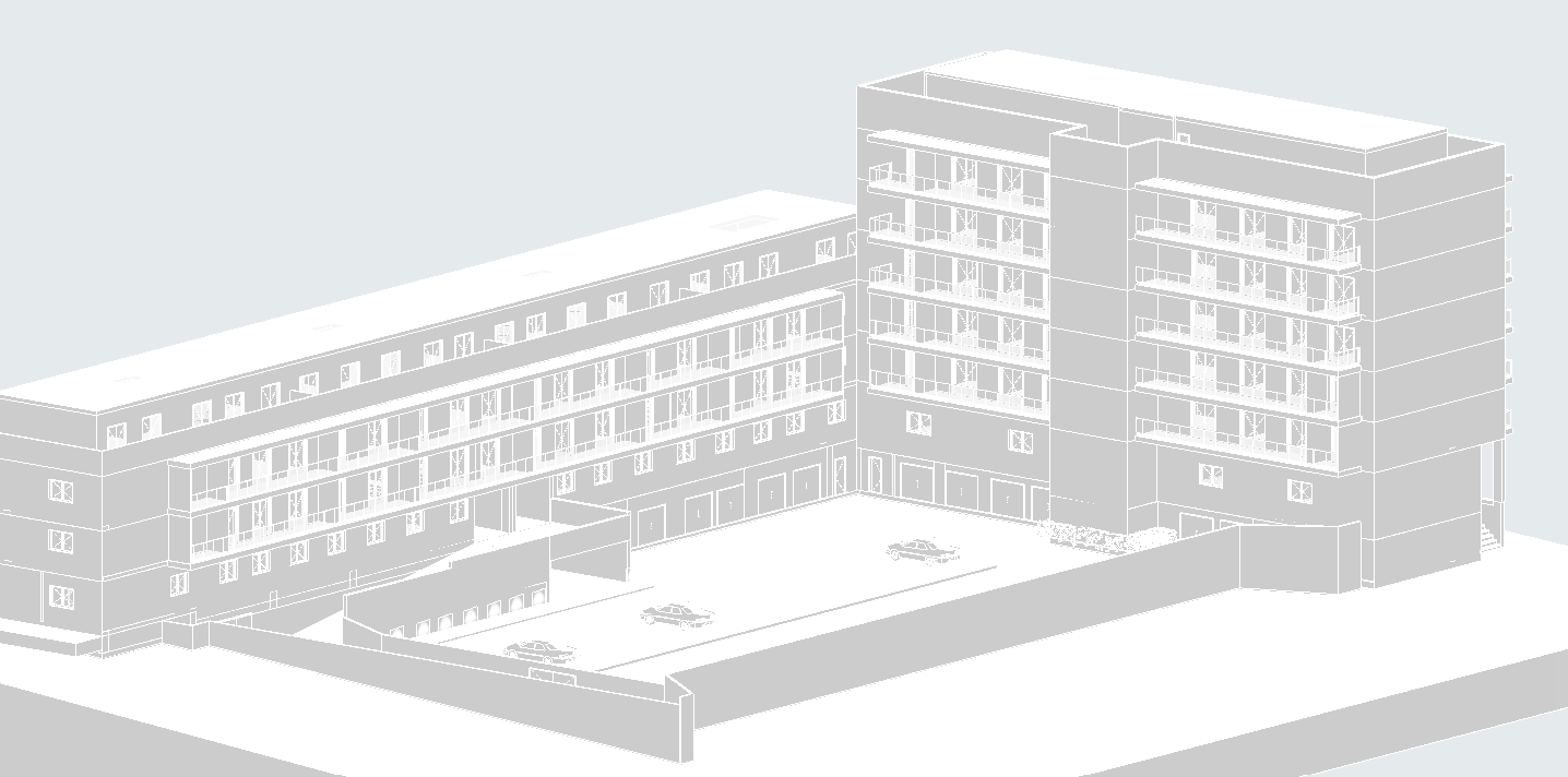 Edificio Residencial Comercial com 57 fogos