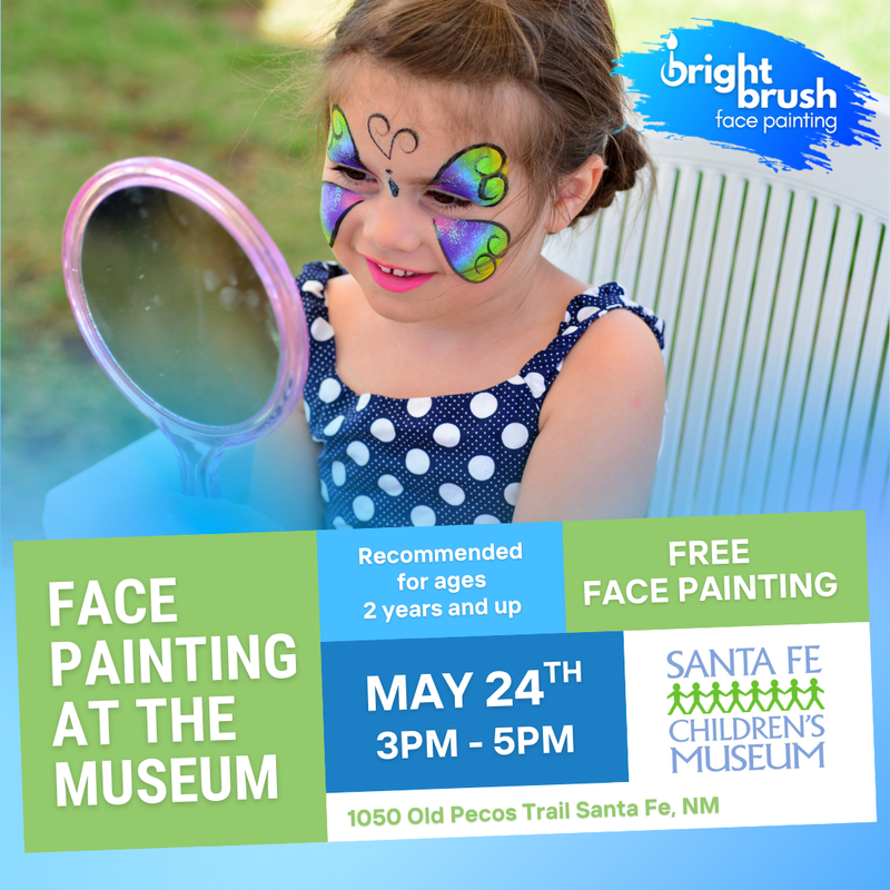 Face Painting at the Santa Fe Children's Museum