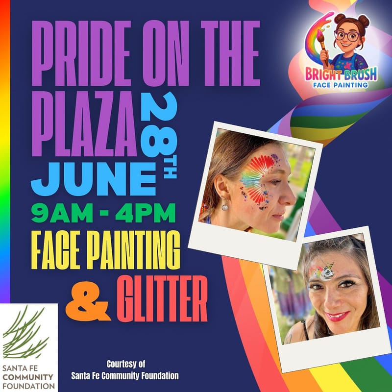 Face Painting on the Plaza