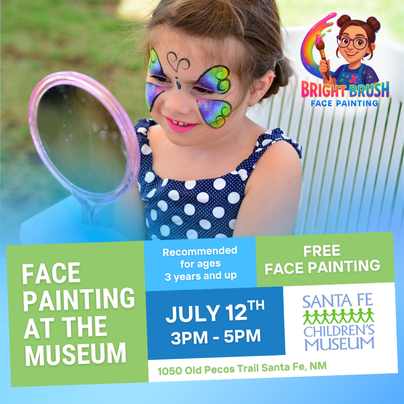 Face Painting at the Santa Fe Children's Museum