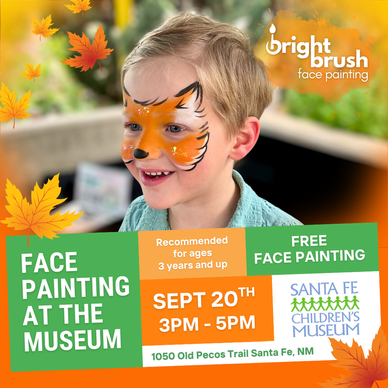 Face Painting at the Santa Fe Children's Museum