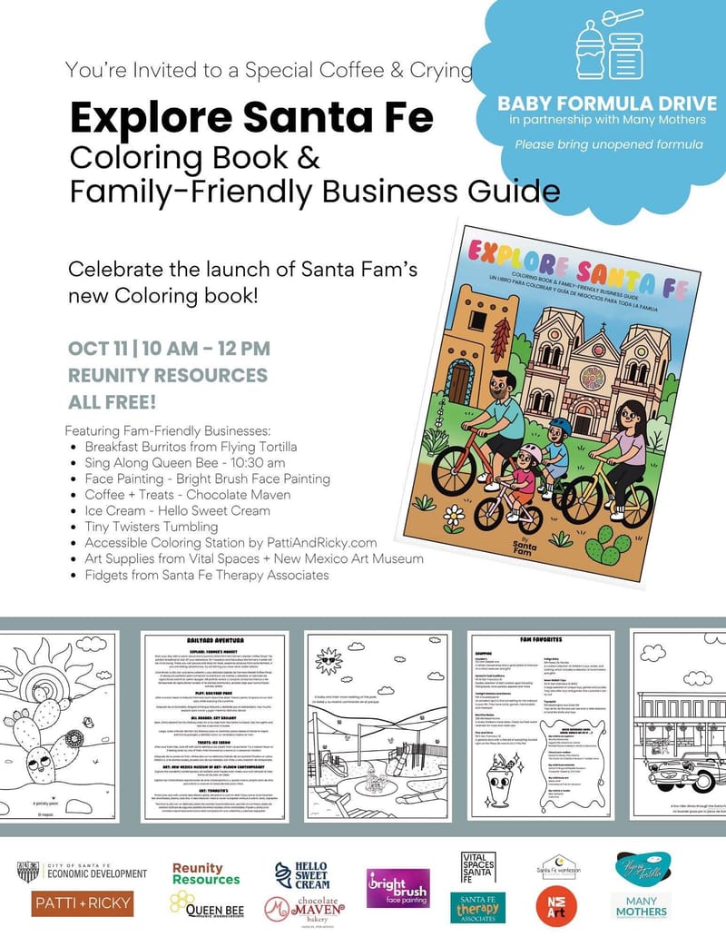 Face Painting | “Explore Santa Fe” @_santafam_ Launch at Reunity Resources Farm