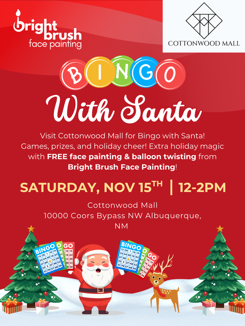 Face Painting at Cottonwood Mall