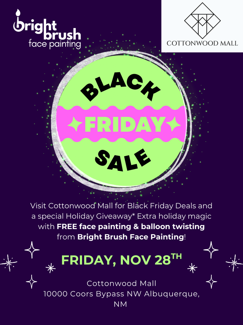 Face Painting at Cottonwood Mall