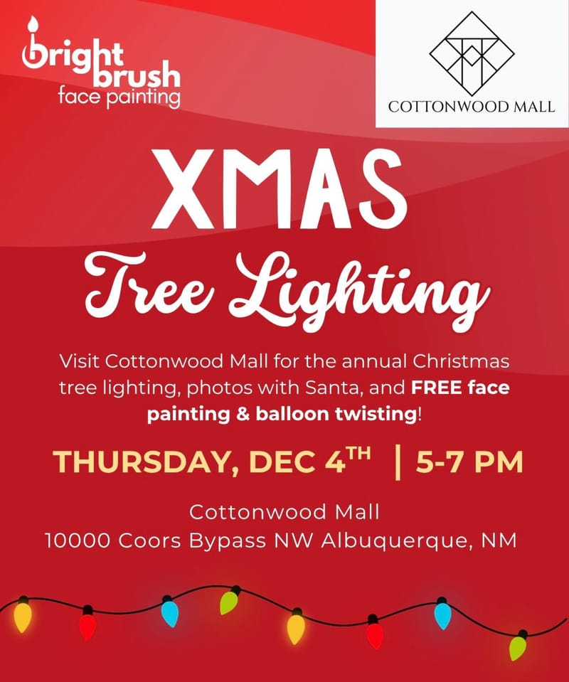 Face Painting at Cottonwood Mall