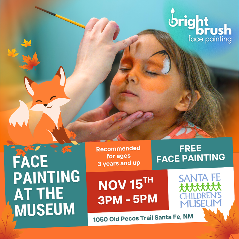 Face Painting at the Santa Fe Children's Museum