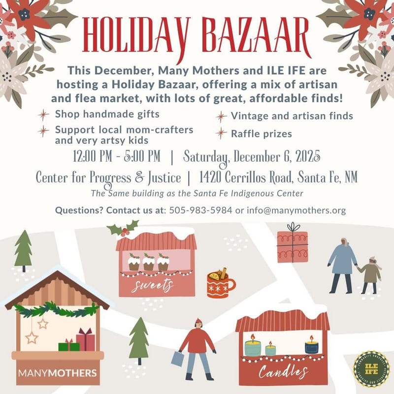 Many Mothers Holiday Bazaar