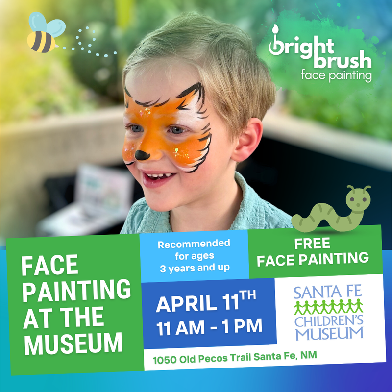 Face Painting at the Santa Fe Children's Museum