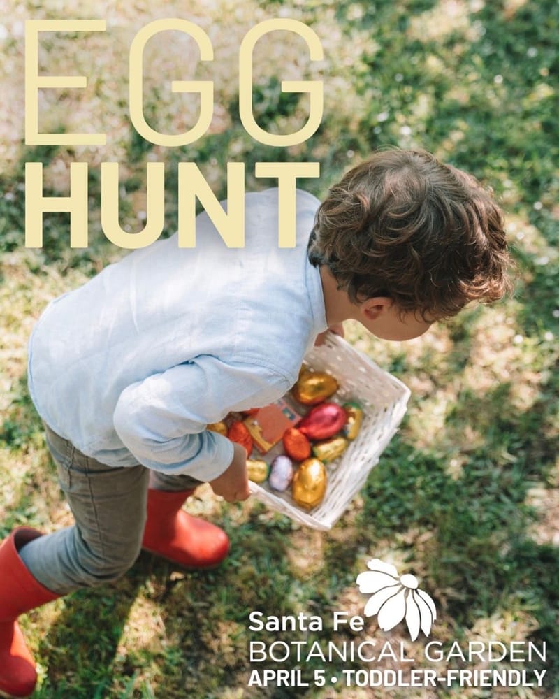 Easter at Santa Fe Botanical Garden