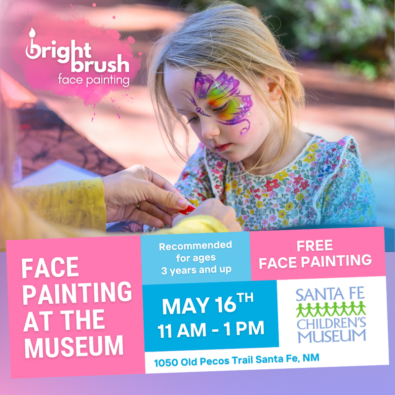Face Painting at the Santa Fe Children's Museum