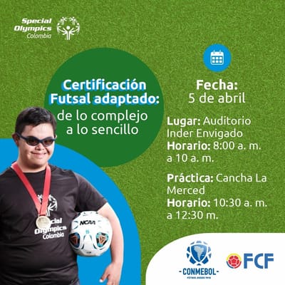 Certificación Futsal Adaptado