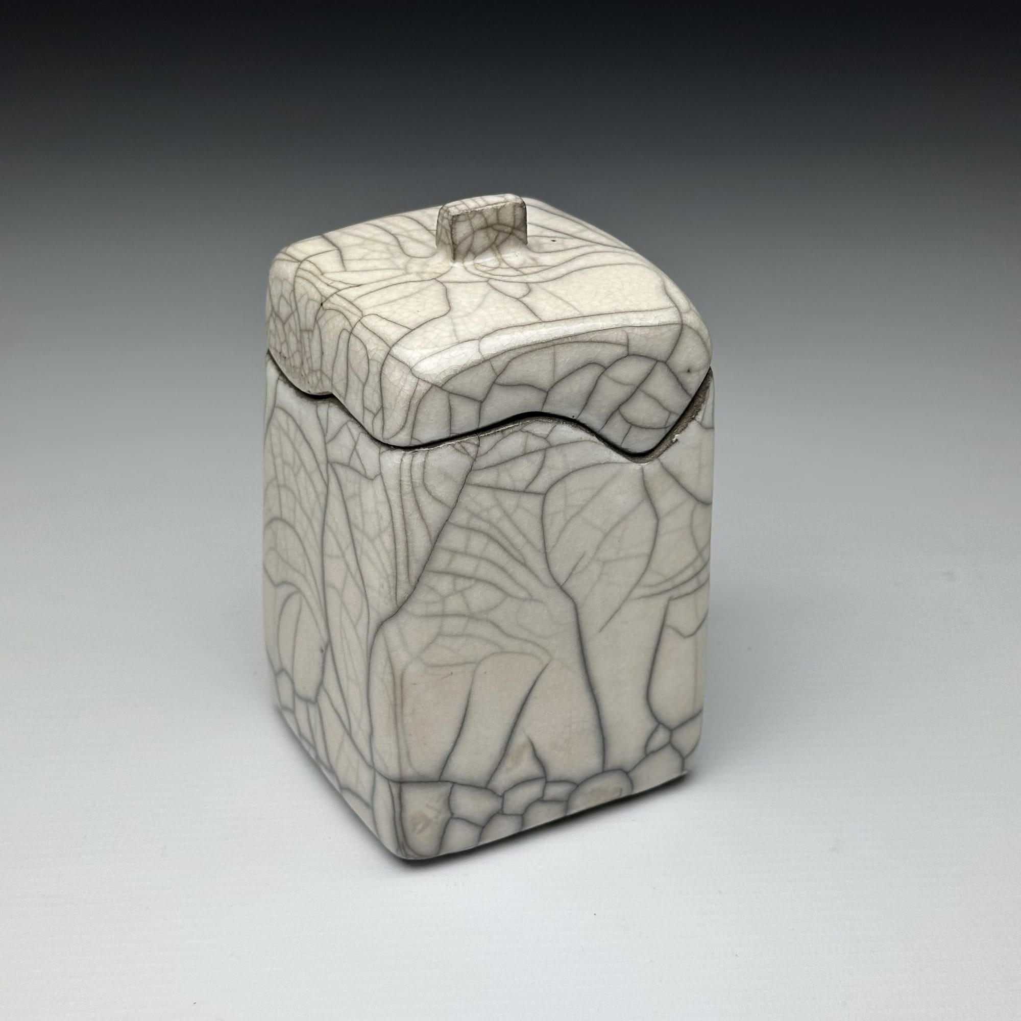 Boite à thé 1 - Raku Yaki