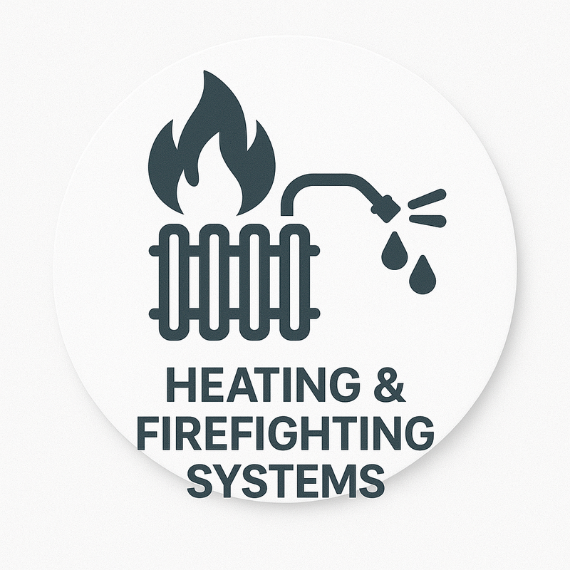 🔥 Heating &amp; Firefighting Systems