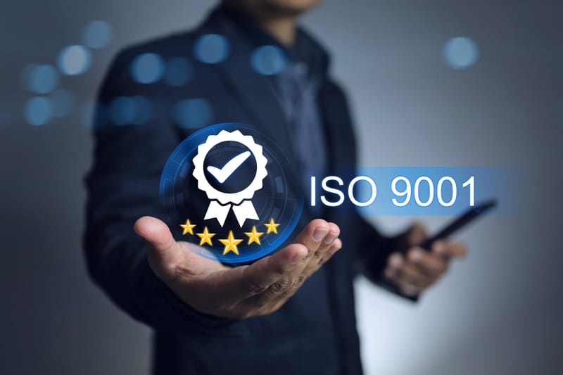 شهادة ISO 9001 - لنظام إدارة الجودة