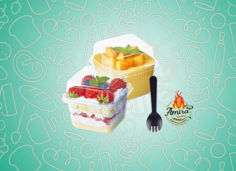 Fruit Custered cup