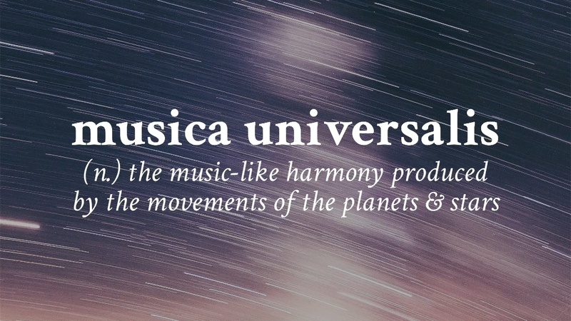 Musica Universalis — The Song of the Universe
