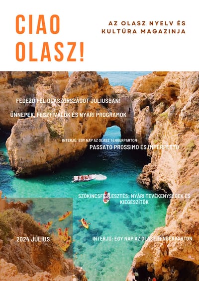 Ciao Olasz- 2024-július