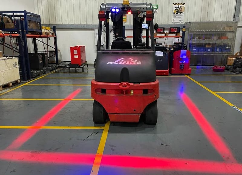 Red Zone Warning Light