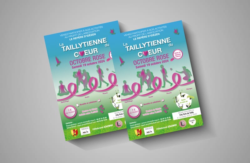 Cartes de visite, flyer et encart publicitaire