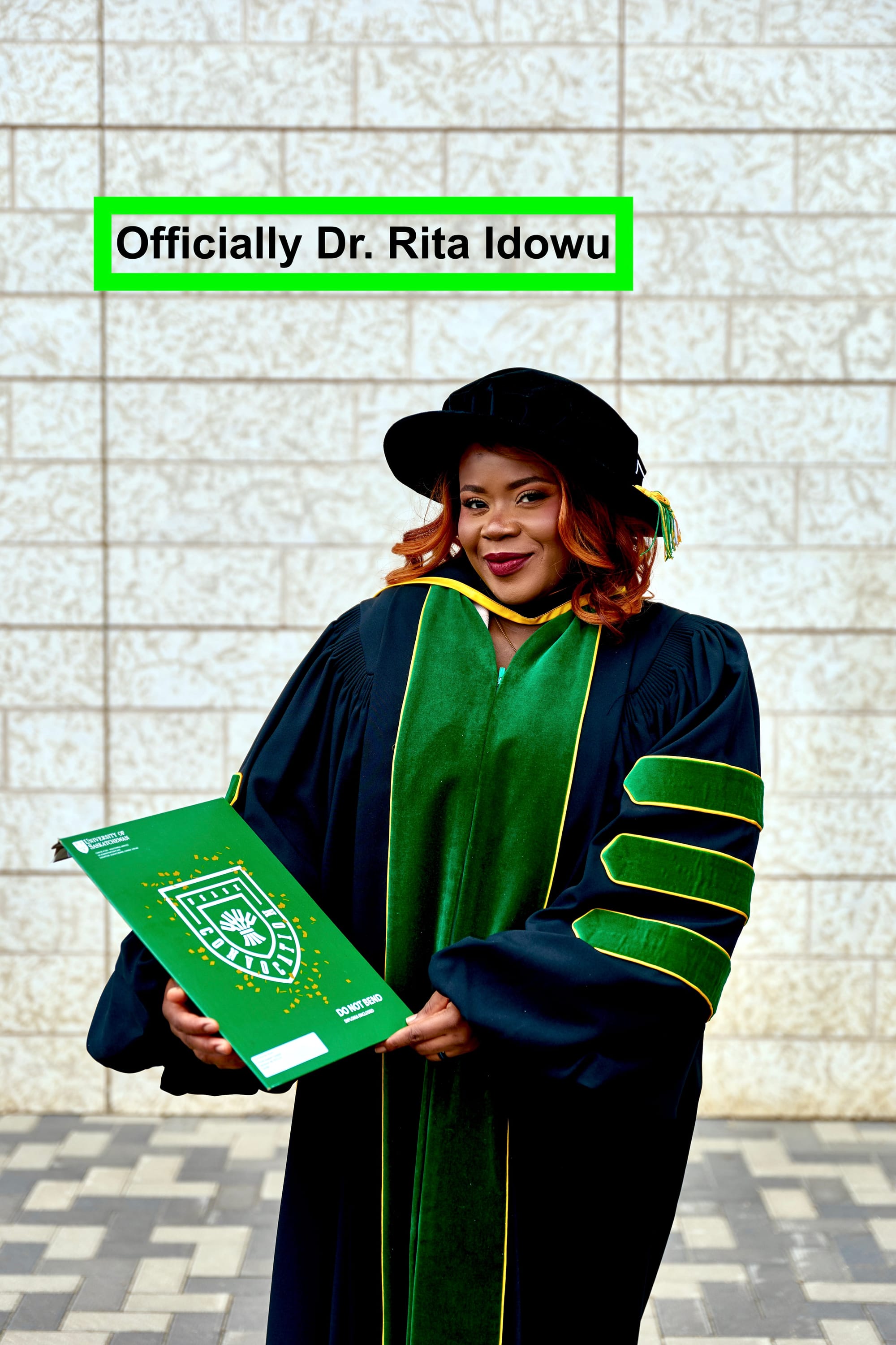 Yayyy, Our CEO is officially a Doctor !