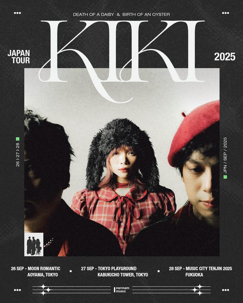 KIKI is coming to Music City Tenjin Fukuoka