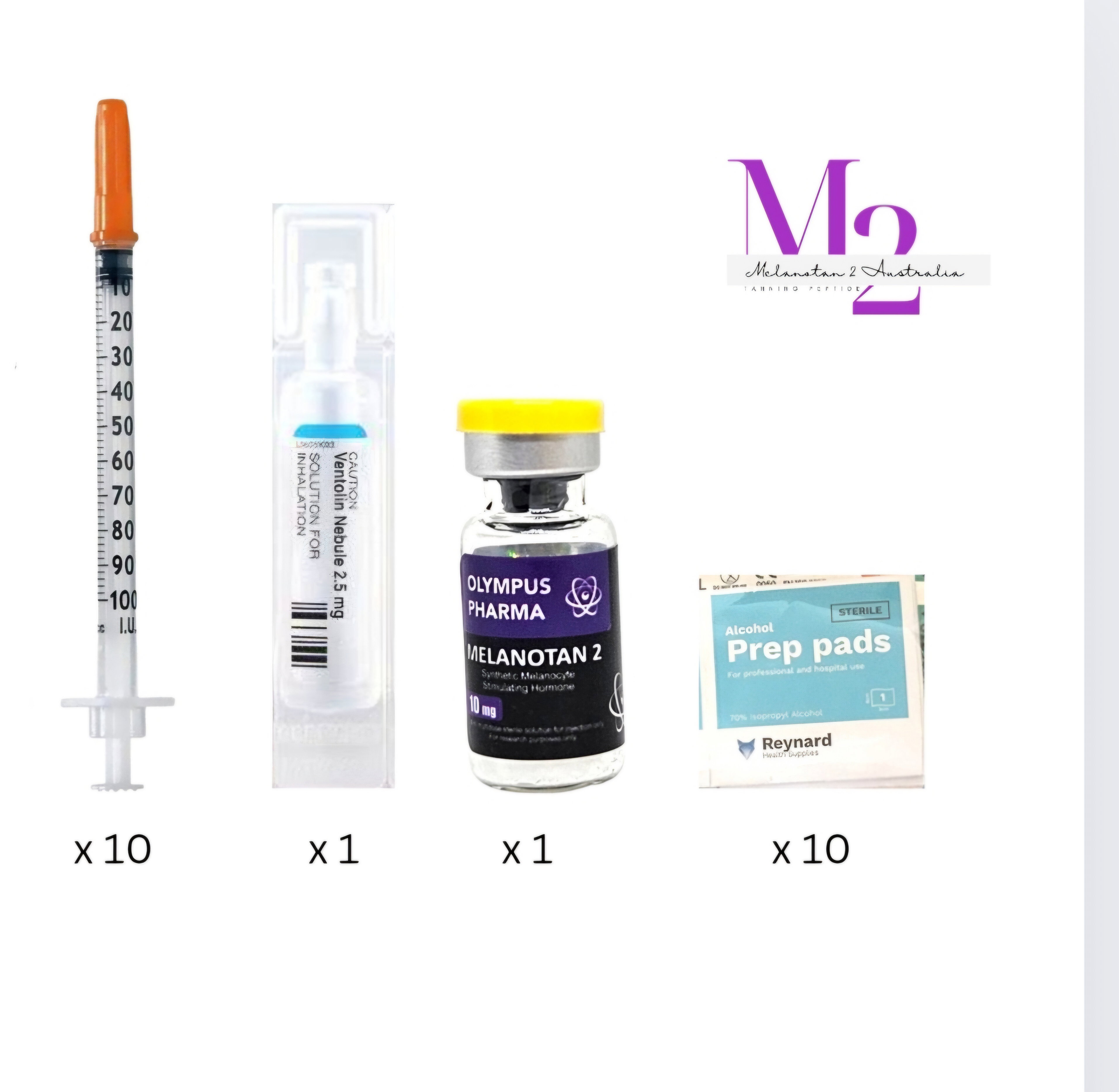 1 x Melanotan 2 Australia injection kit - MELANOTAN2AUSTRALIA