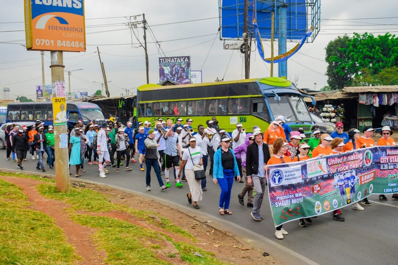Processional walk