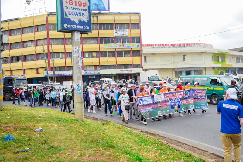 Processional walk