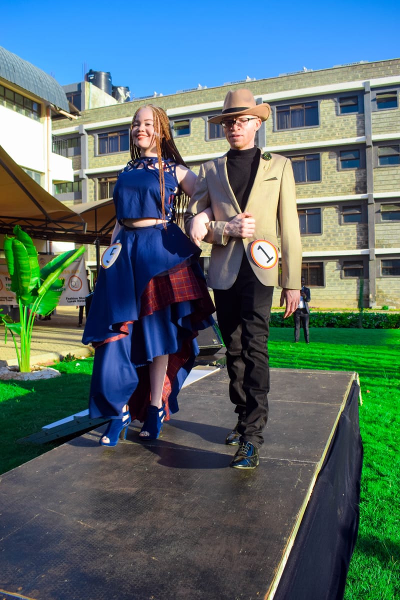 Catwalk for climate advocacy.