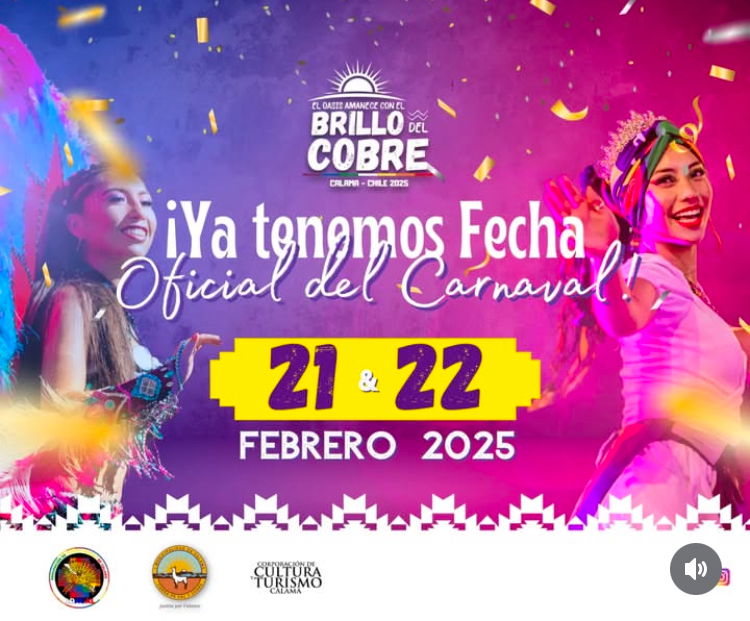 Carnaval de calama el oasis amanece con el brillo del cobre