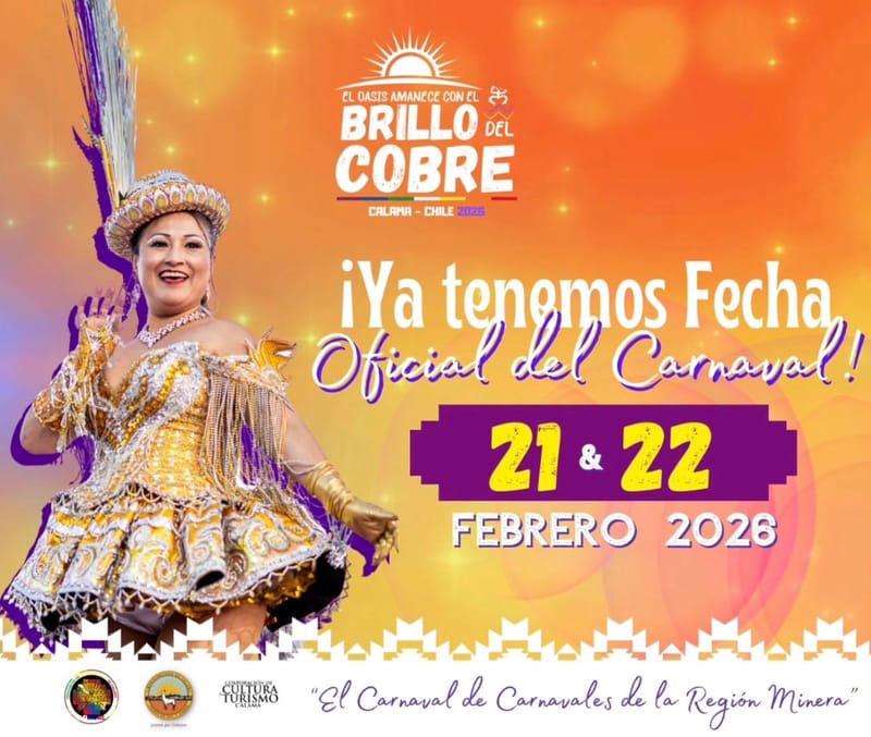 Carnaval calama febrero 2026