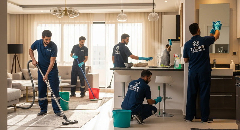 نظافة منازل وفلل وشقق بجدة