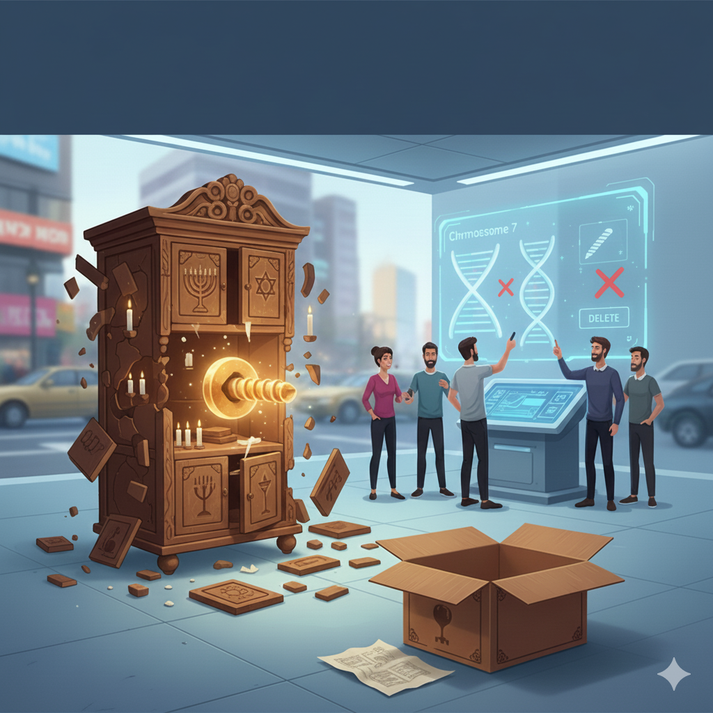 כשזרקנו את ה"בורג" הקטן מהDNA שלנו