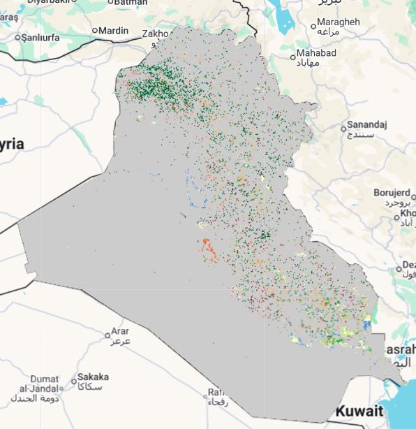 Degradation type (2000-2005)
