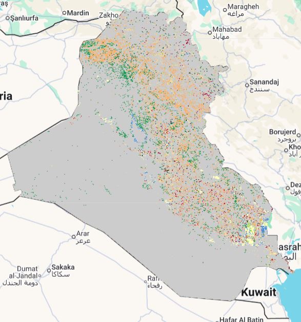 Degradation type (2010-2015)